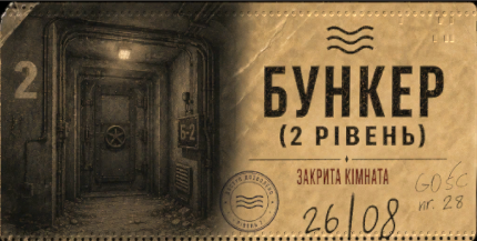 Карта для бункера (2 рівень)